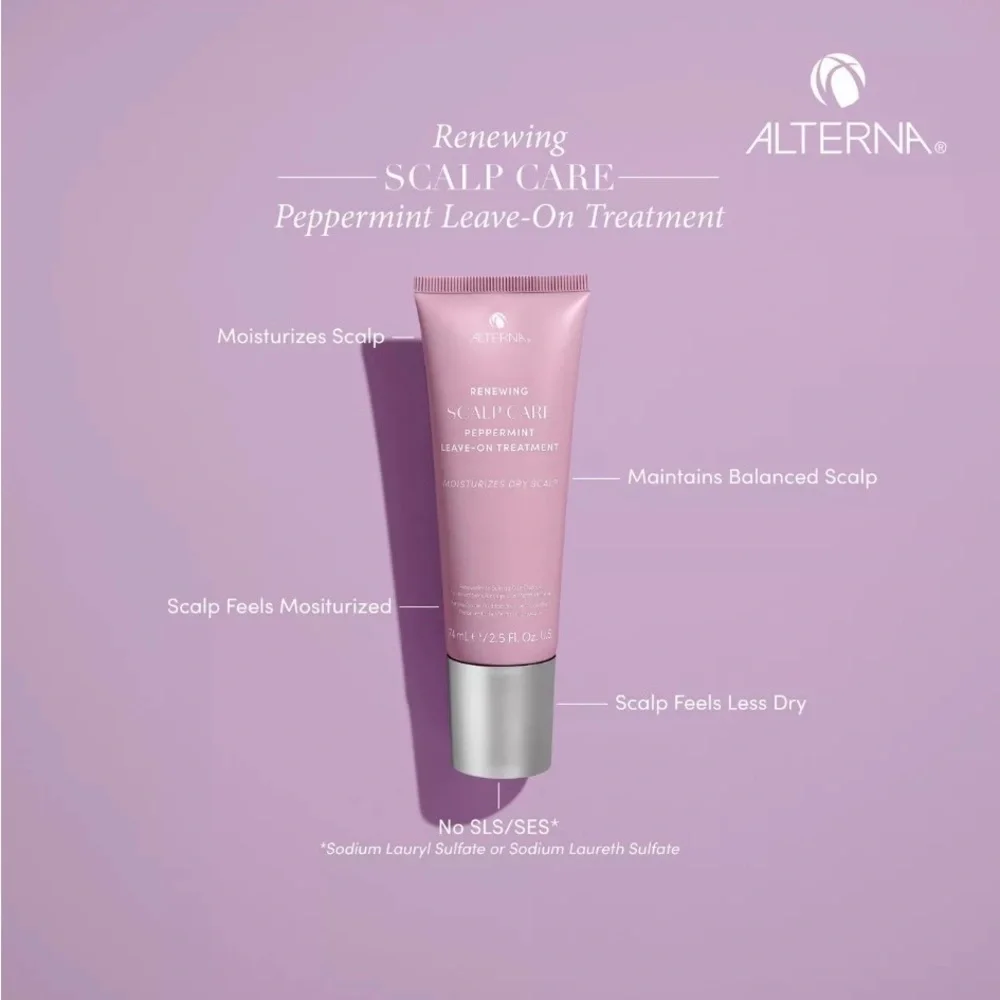 Alterna Scalp Care Peppermint Leave-On Treatment NEW